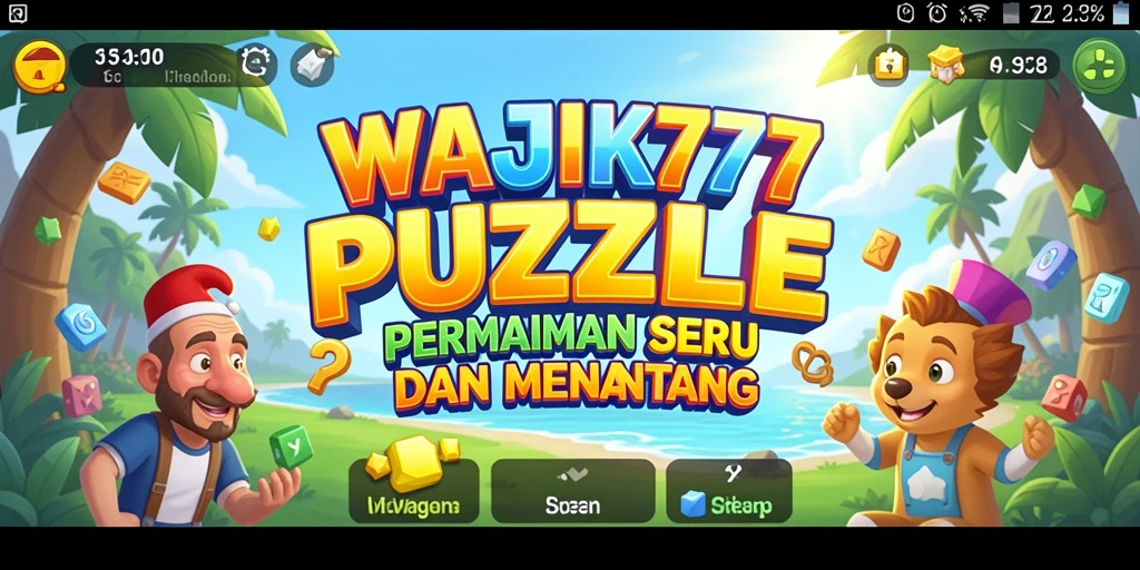 Tampilan gameplay WAJIK777 yang menarik dan penuh warna.