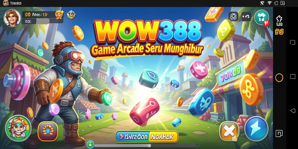 Tampilan gameplay WOW388 yang menawan dan penuh aksi.